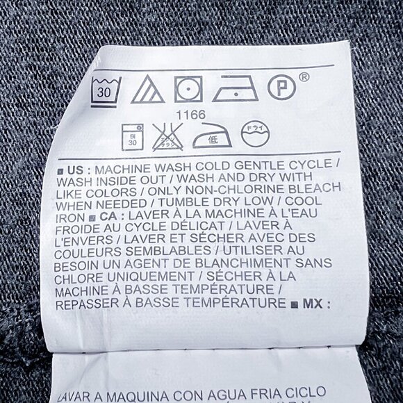 Women's Old Navy 3/4 Sleeve Top | Gray | Loose Fit | Tunic | Small | Scoop Neck - Picture 12 of 12